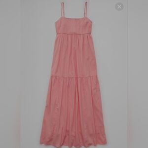 AE Pintuck Babydoll Maxi Dress